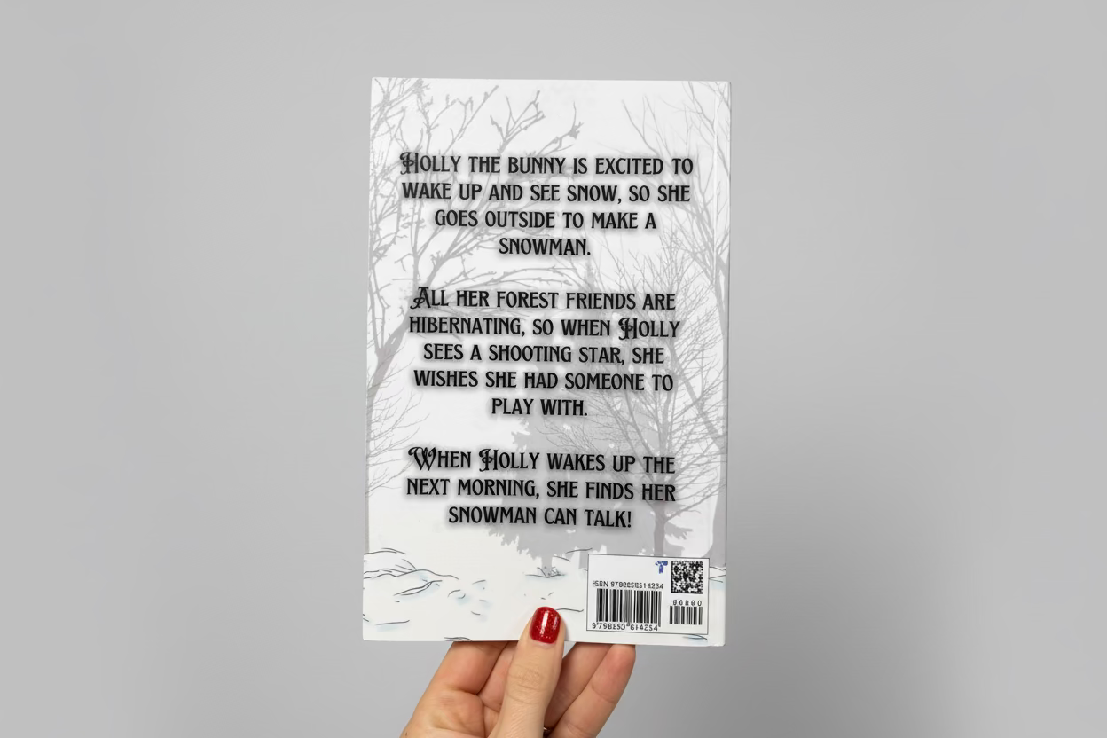 Book: Frosty Friends by H.C aged 7