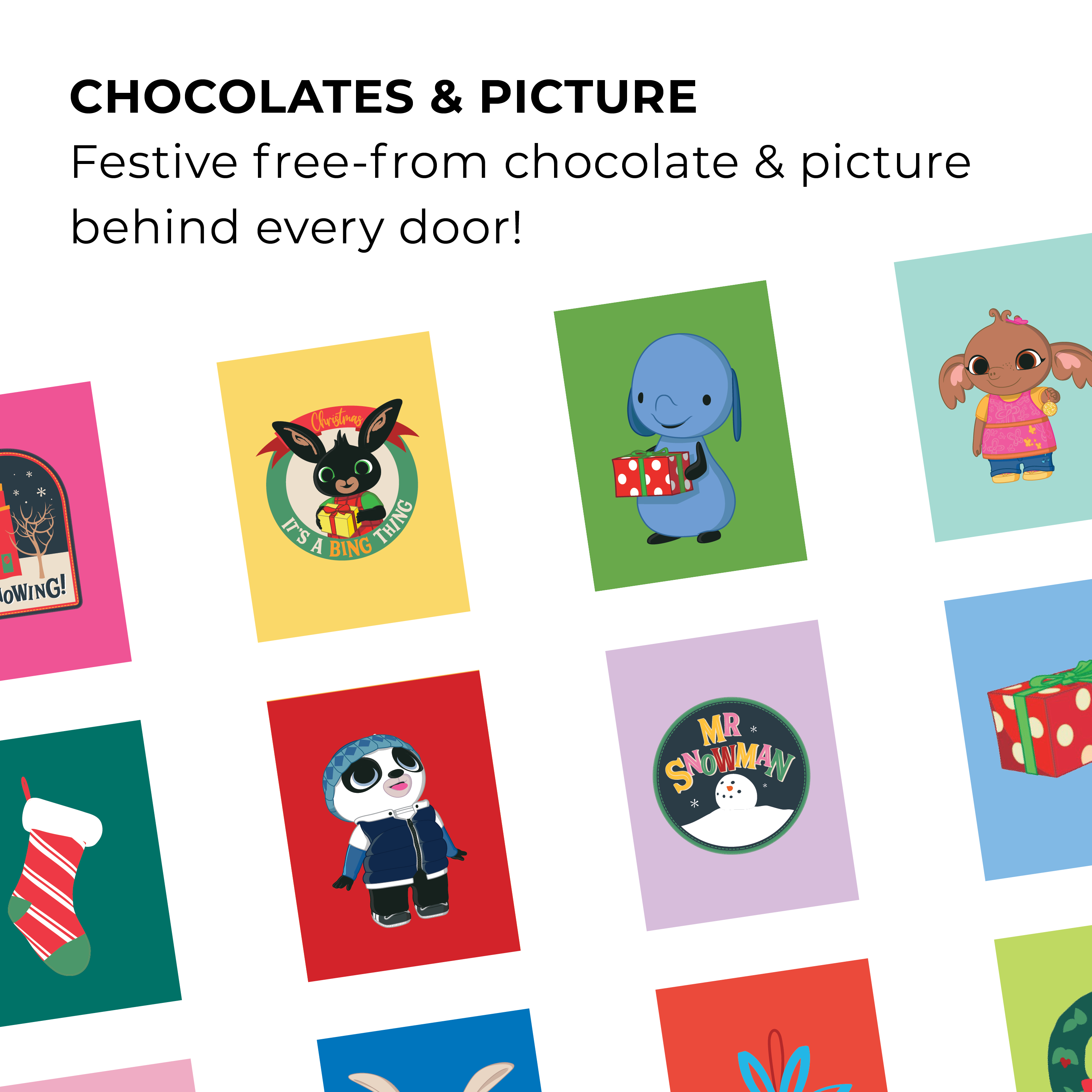 Christmas Free-From BING Milk Choccy Advent Calendar