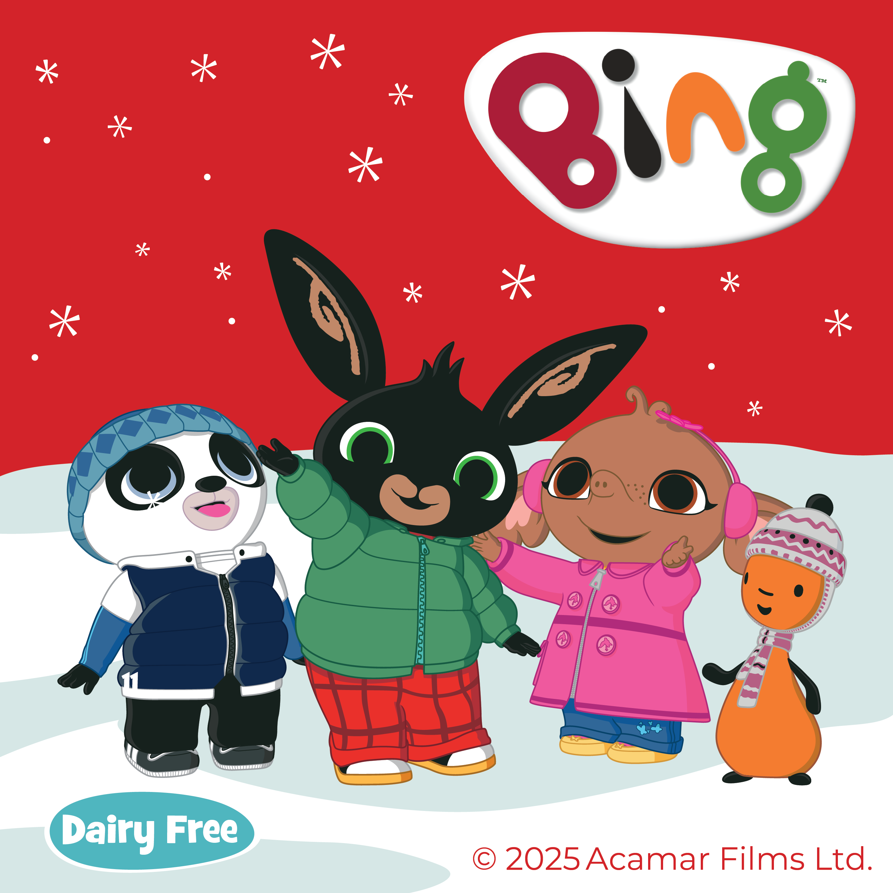 Christmas Free-From BING Milk Choccy Advent Calendar