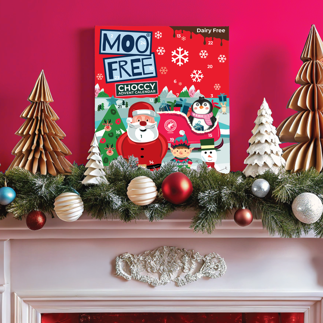 Christmas: Free-From Milk Choccy Advent Calendar