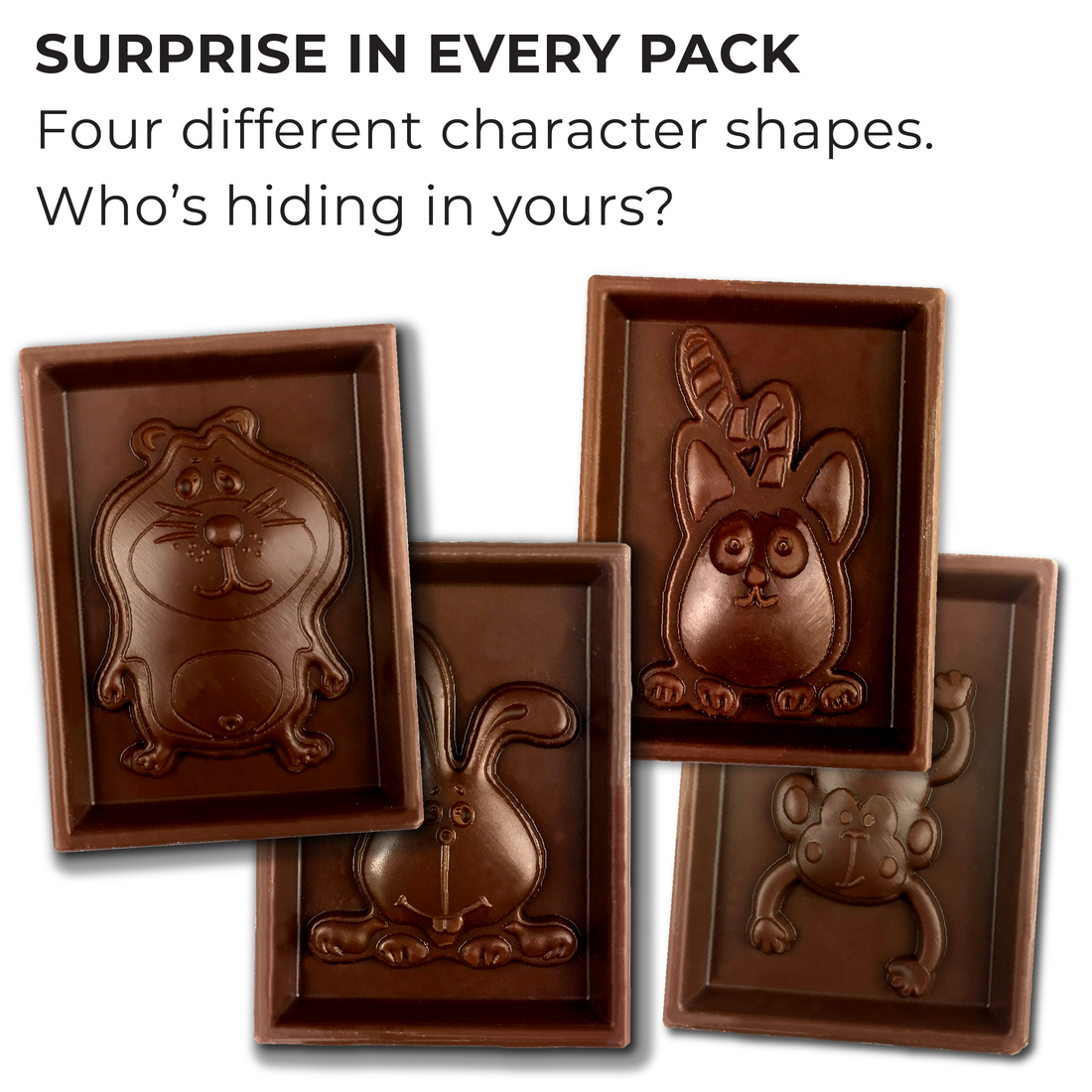 Dairy Free & Vegan, Choccy Chum Surprises Bars (20g)