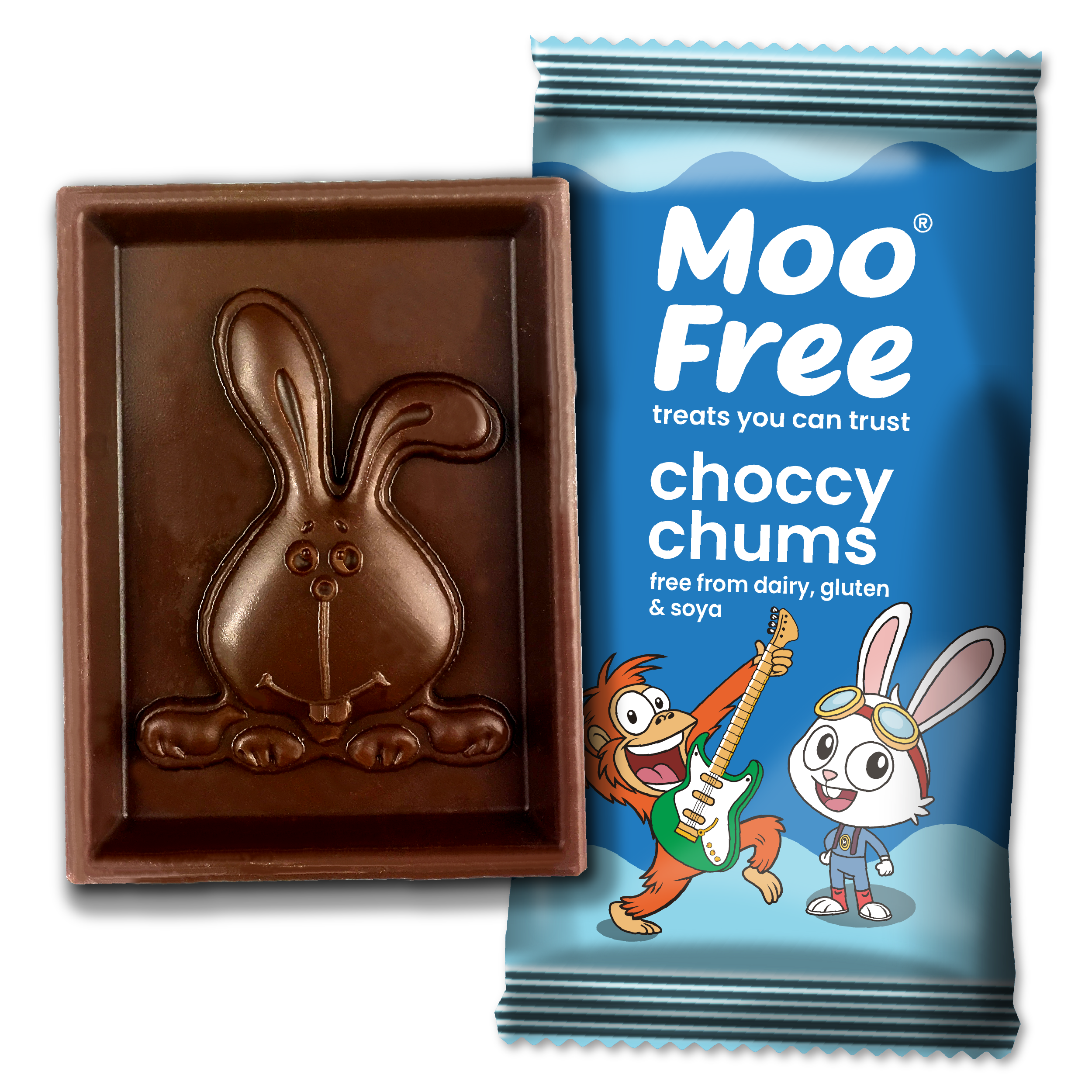 Dairy Free & Vegan, Choccy Chum Surprises Bars (20g)