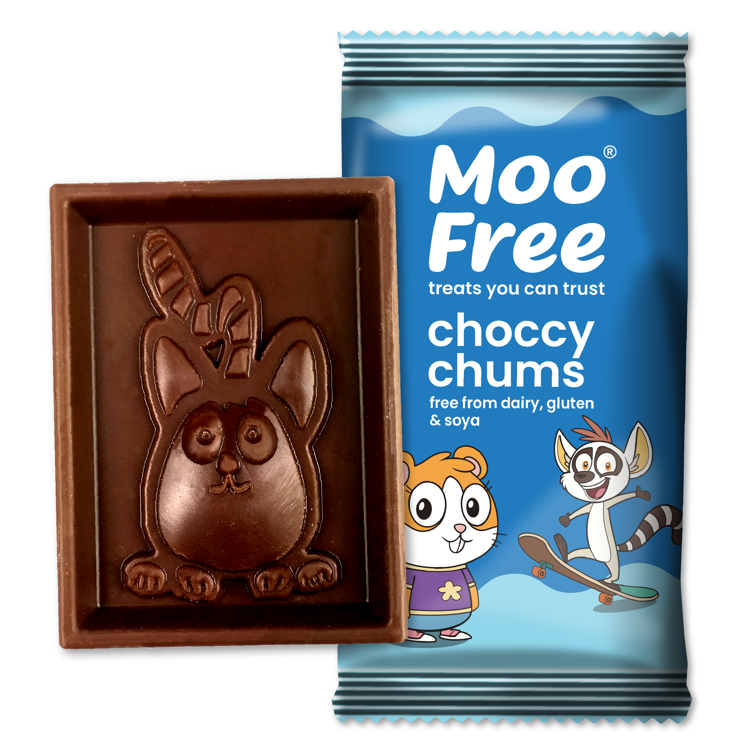 Dairy Free & Vegan, Choccy Chum Surprises Bars (20g)