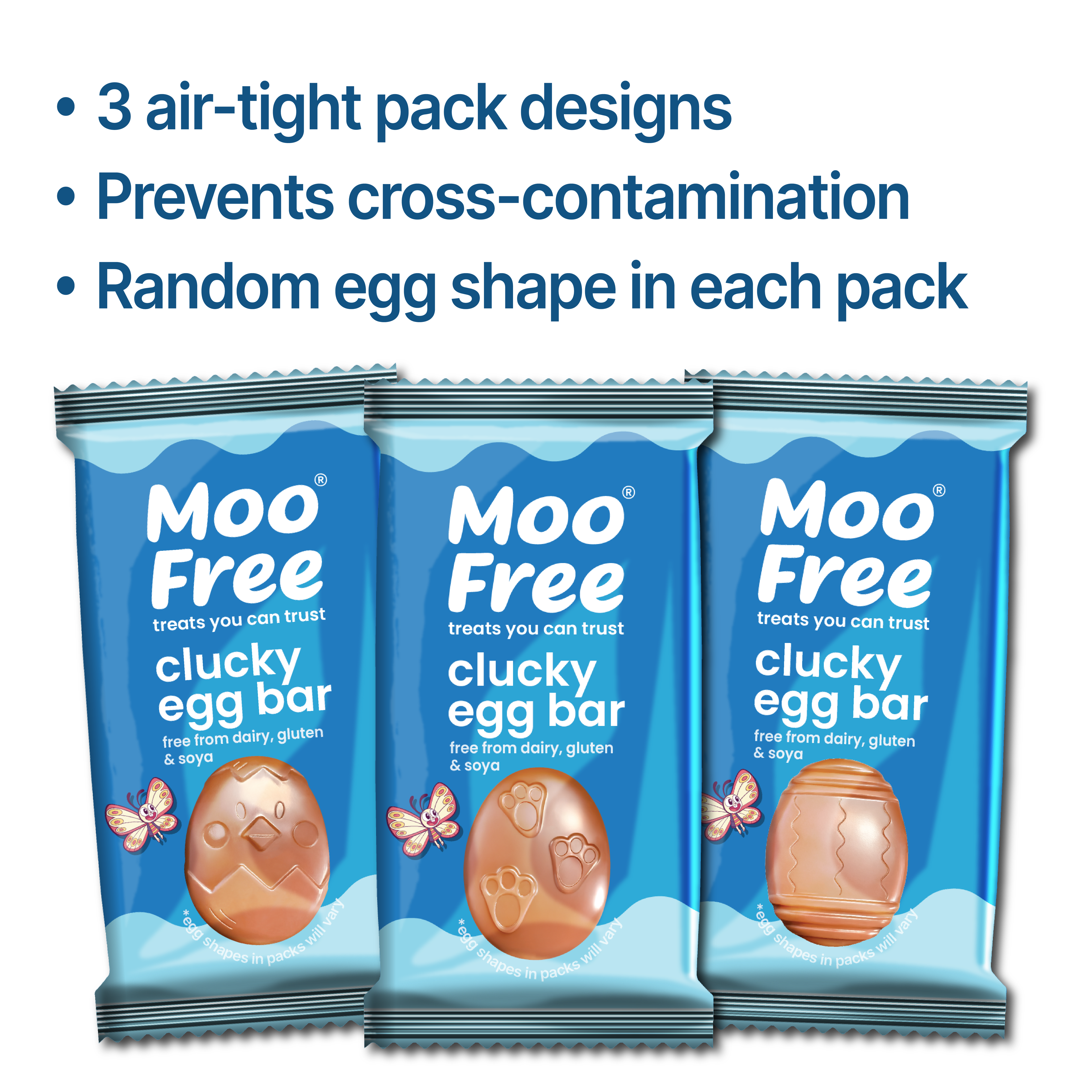 Easter: Free-From & Vegan Easter Egg Bars (15g)