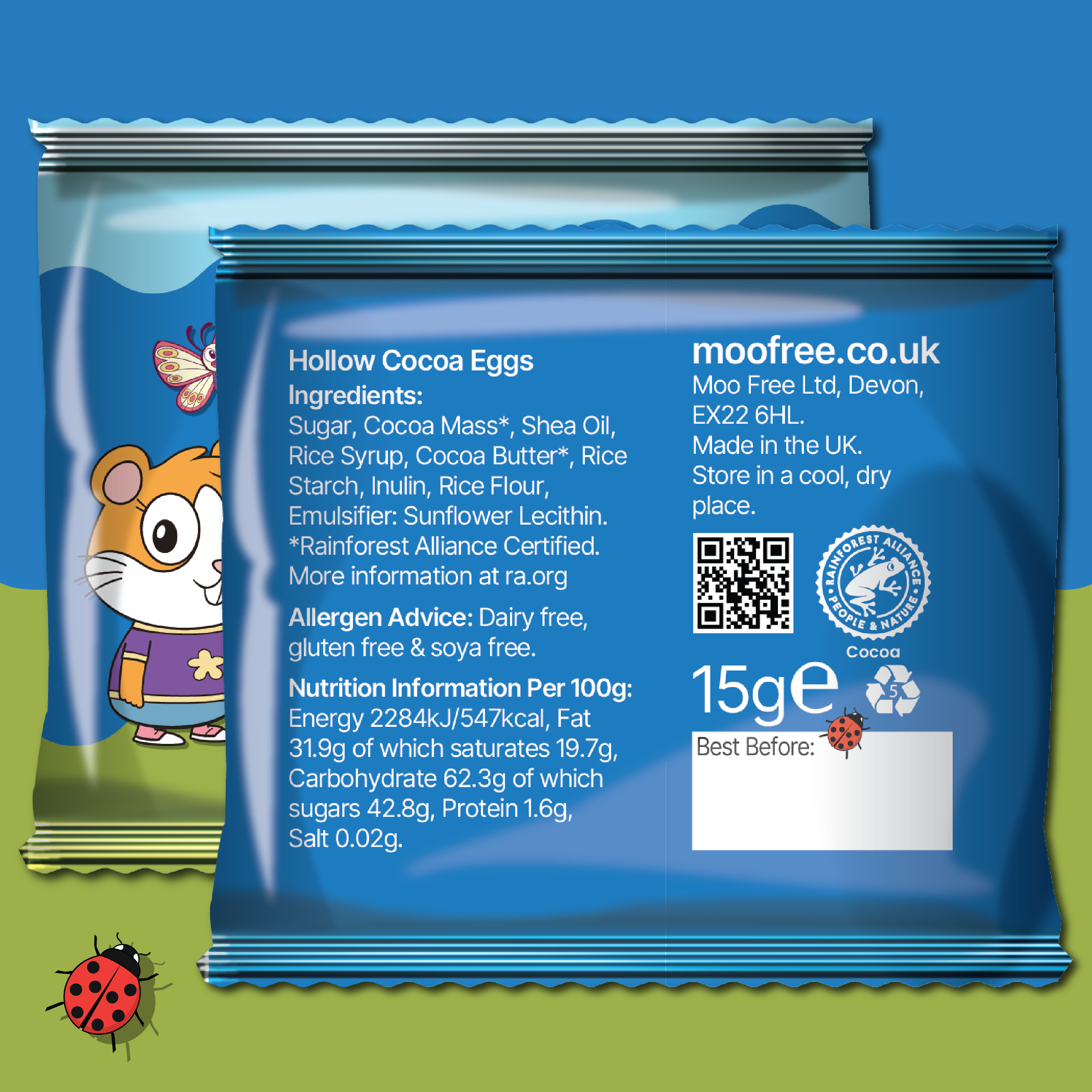 Easter: Free-From & Vegan Easter Egg Hunt Kit (90g)