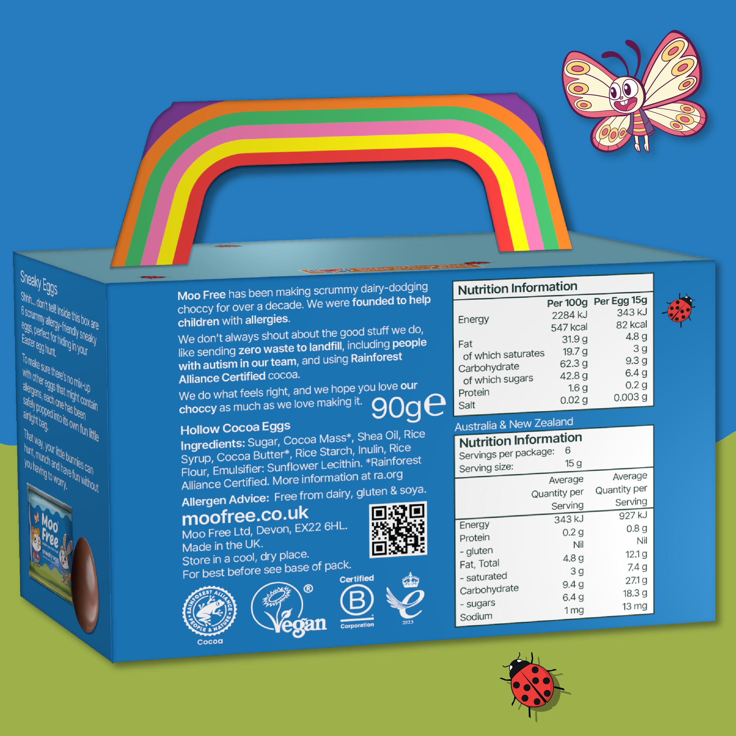 Easter: Free-From & Vegan Easter Egg Hunt Kit (90g)