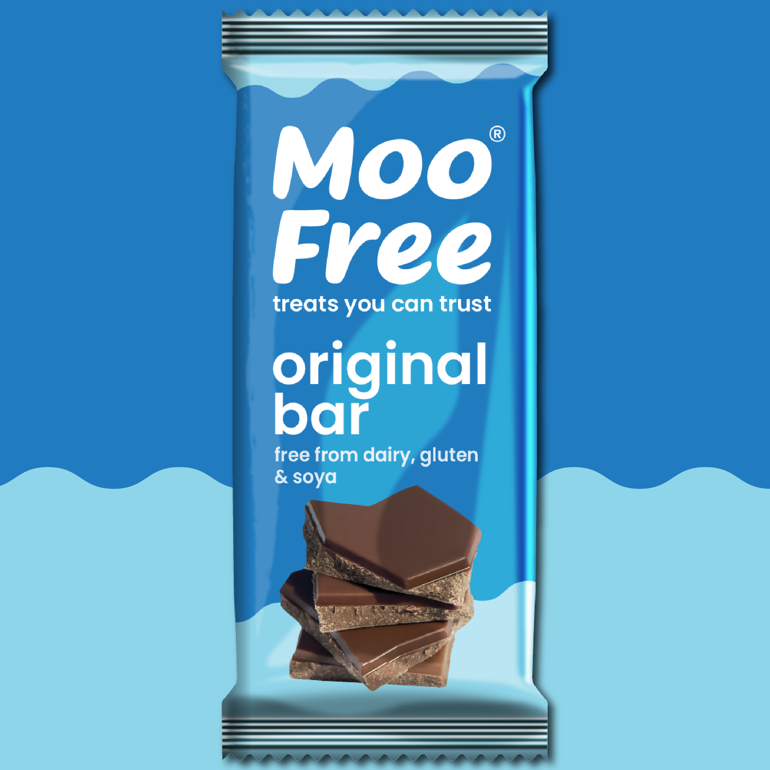 Large Bar: Dairy Free & Vegan Milk Chocolate Bars (80g) x 2