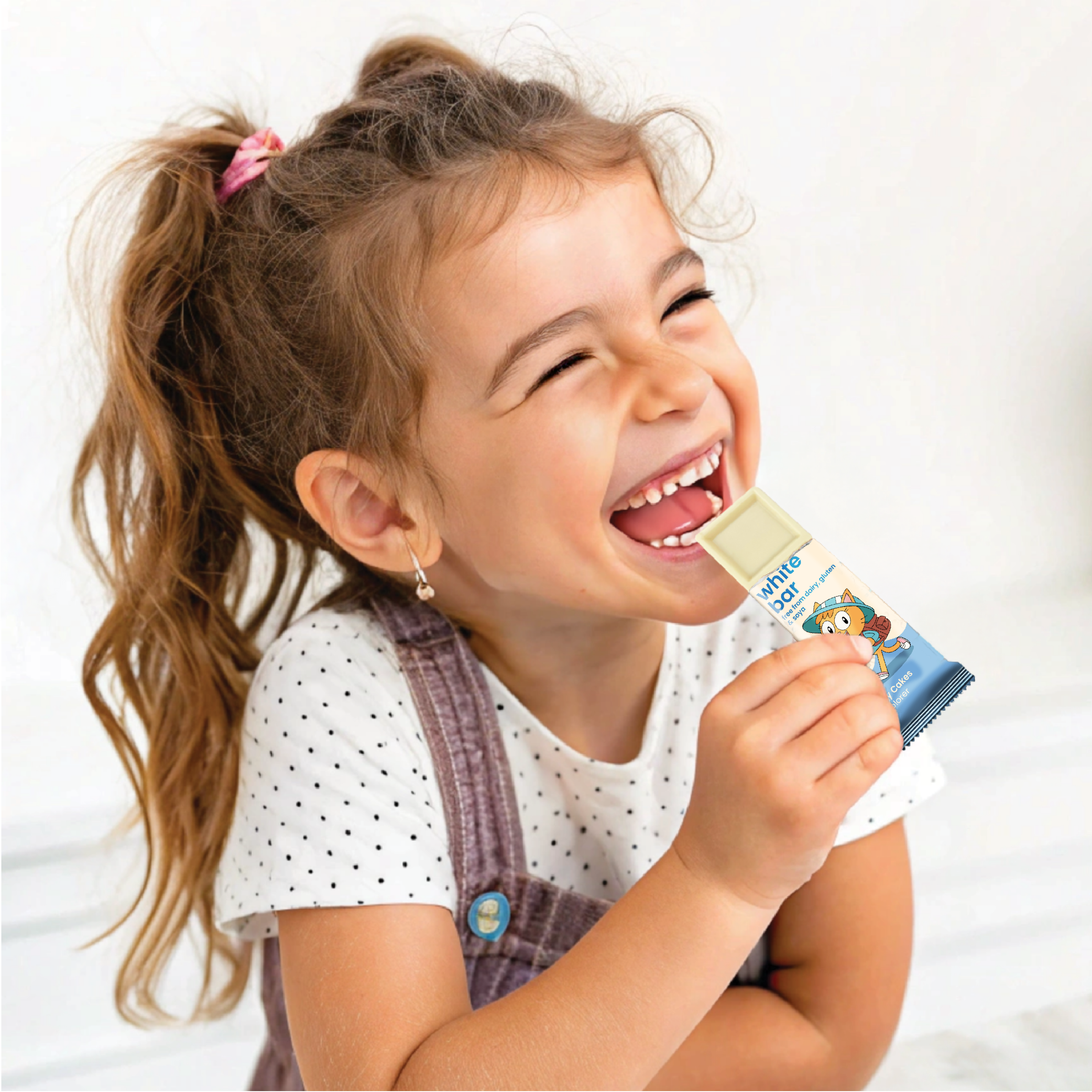 Mini Moo: Dairy Free & Vegan White Chocolate Bars (20g)