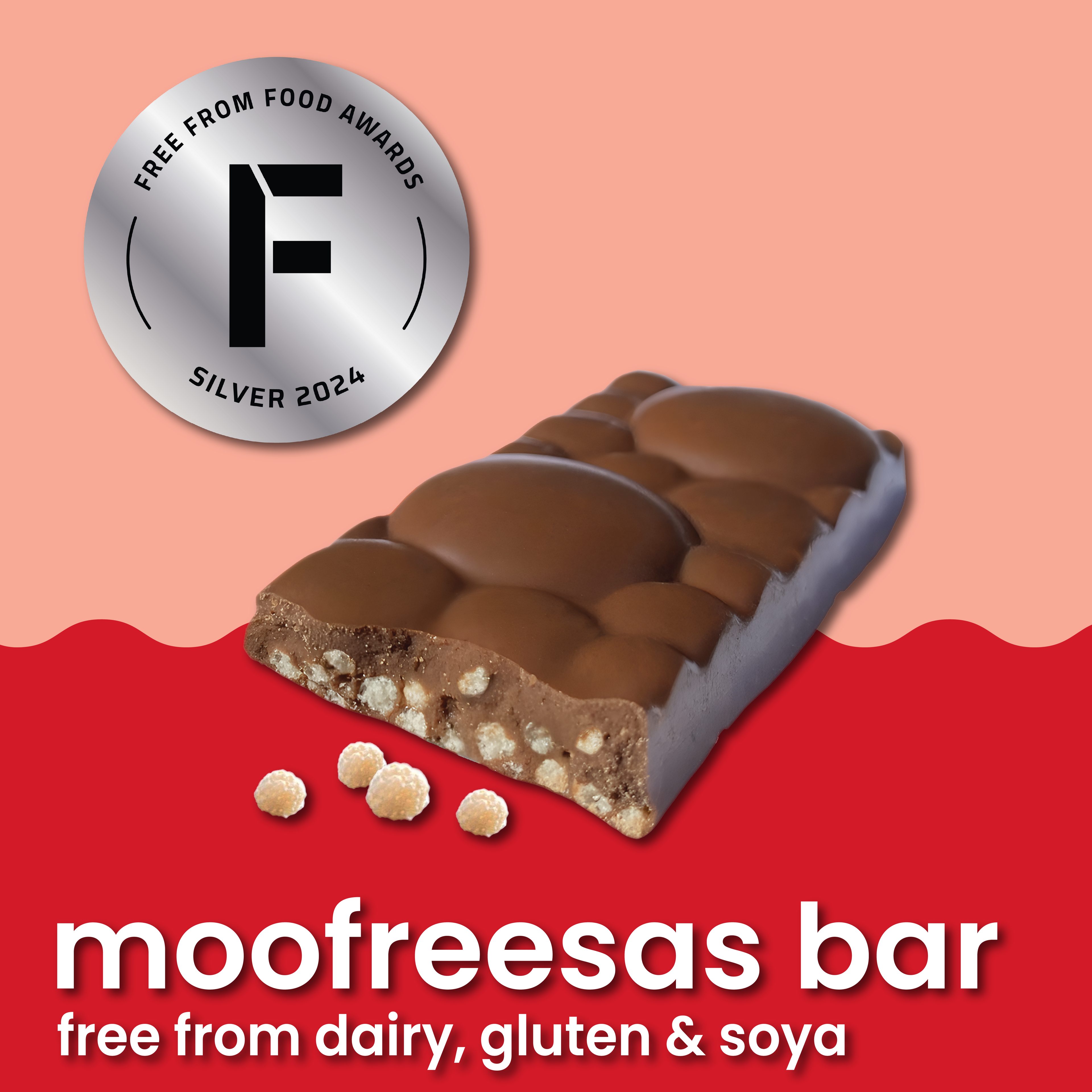 Easter: Free-From & Vegan Moofreesas Easter Egg with Moofreesas Bar (135g)