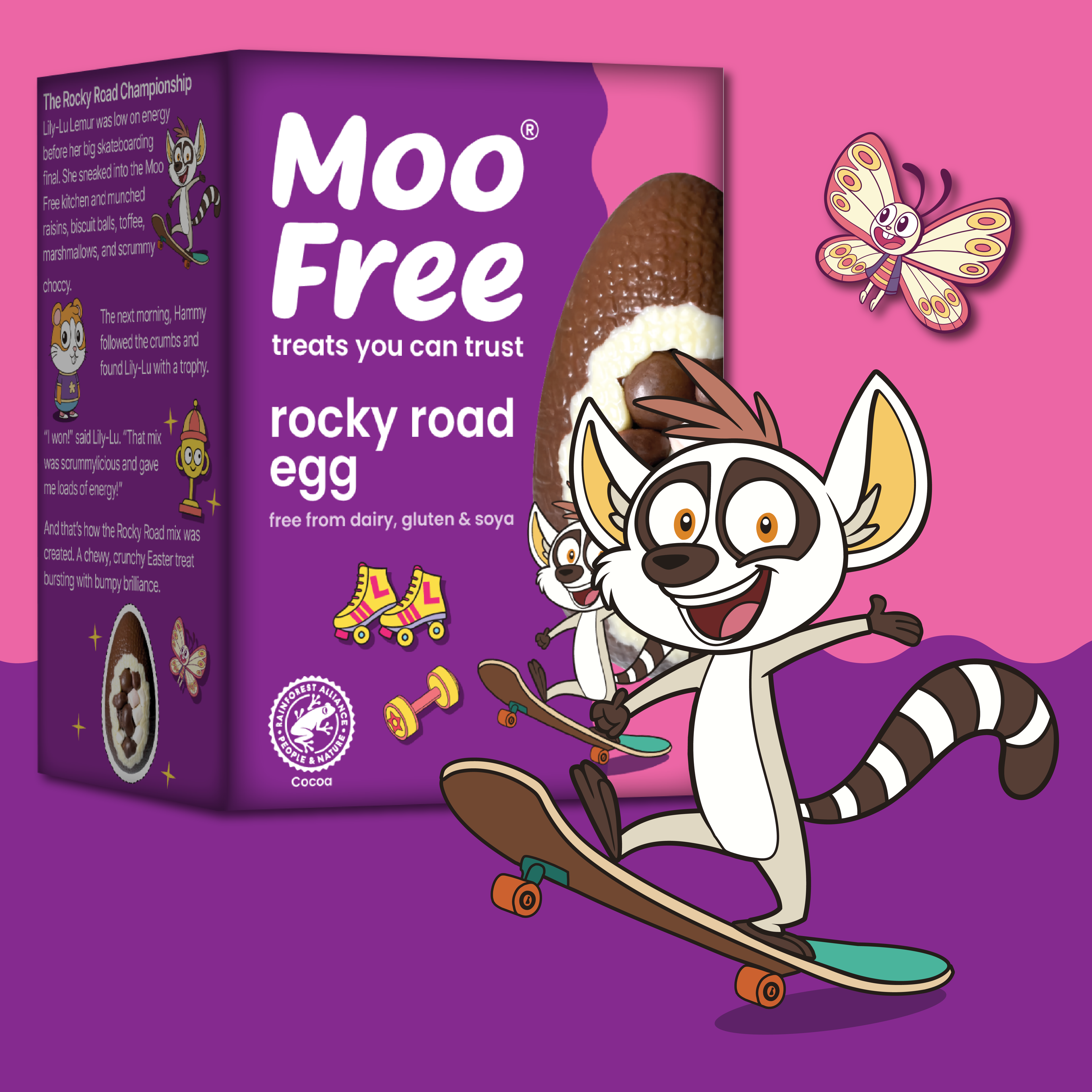 Easter: Free-From & Vegan Rocky Road Easter Egg (85g)