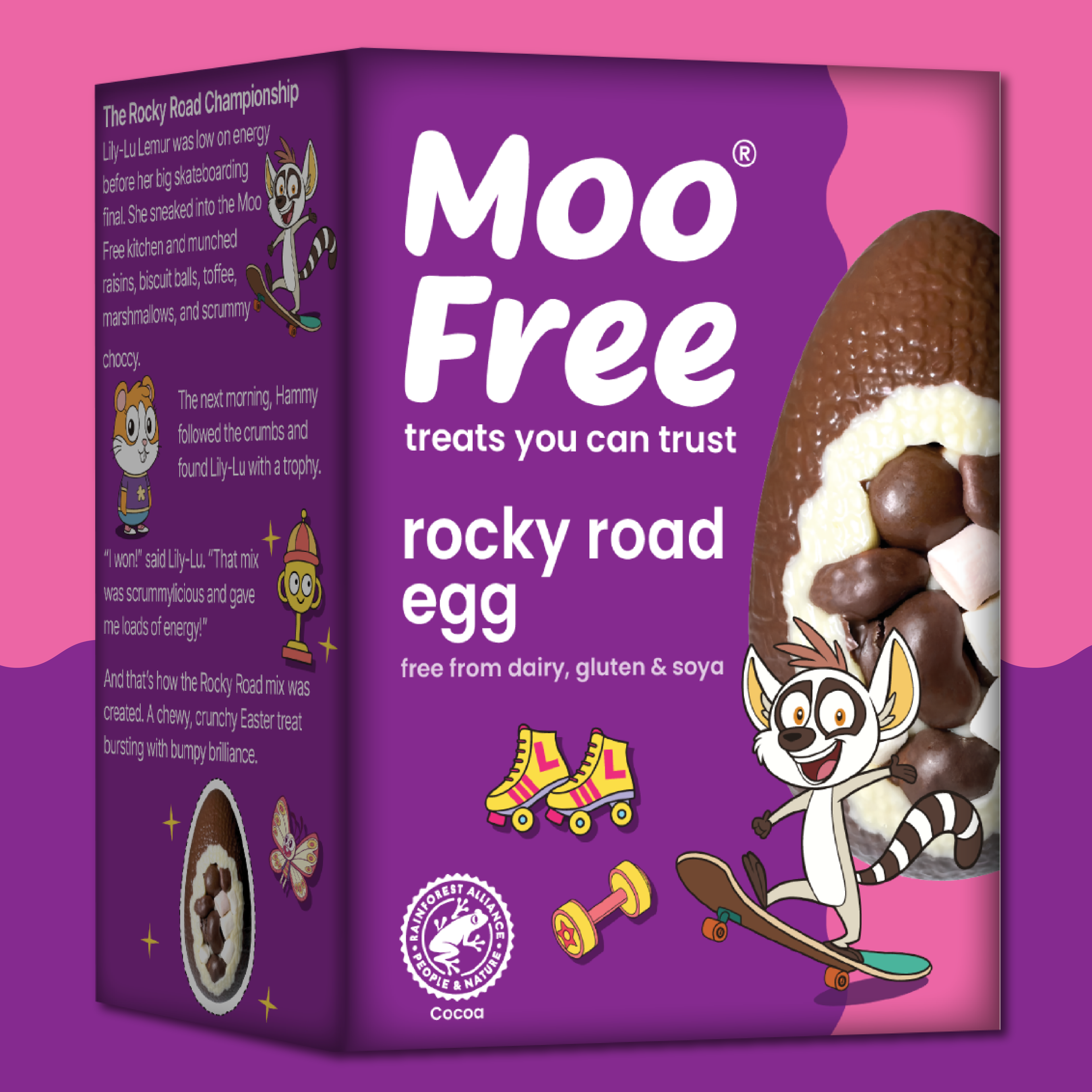 Easter: Free-From & Vegan Rocky Road Easter Egg (85g)
