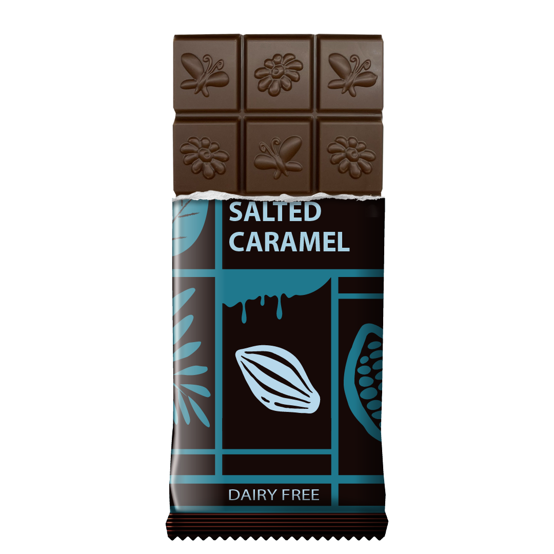 PREMIUM BAR: Organic, Dairy Free & Vegan Salted Caramel