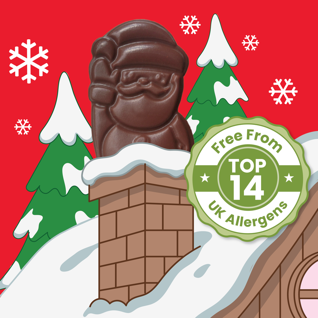 Christmas: Moofreesas Santa Bars (30g) x 6