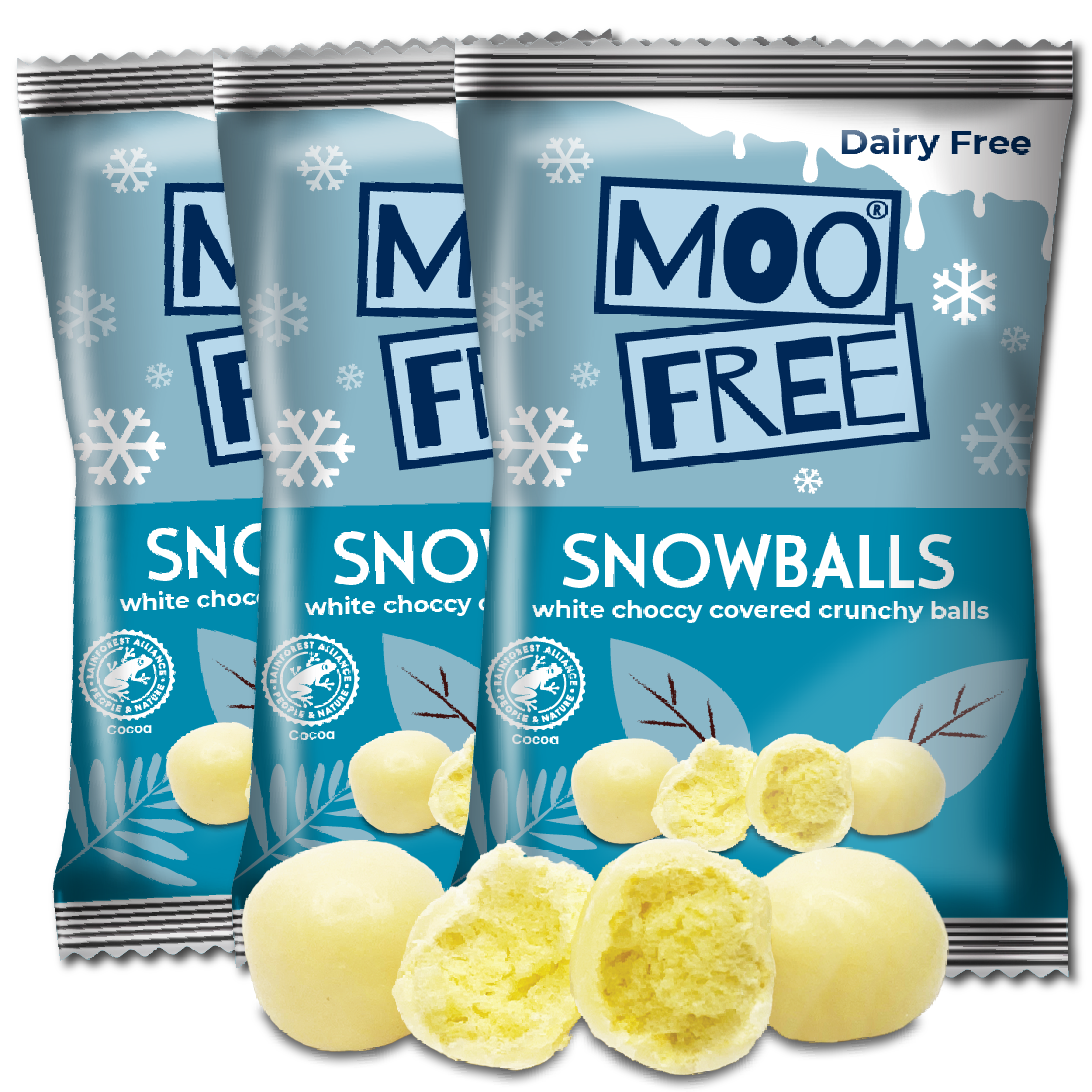 Christmas: White Choccy Snowballs x 3