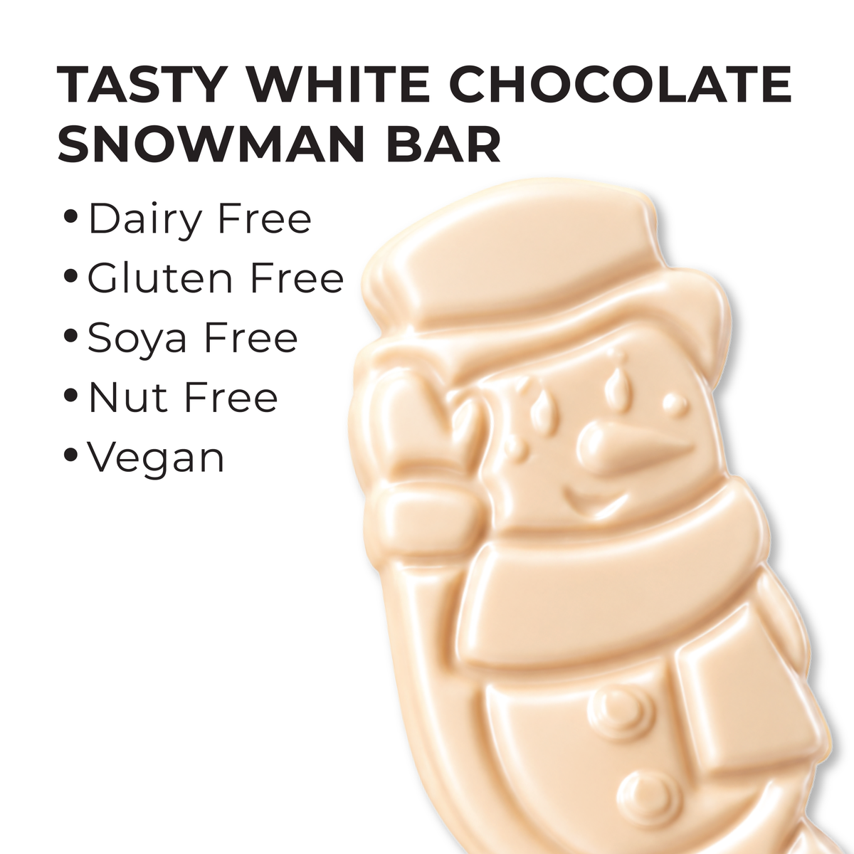 Christmas: White Snowman Bars (30g) x 6