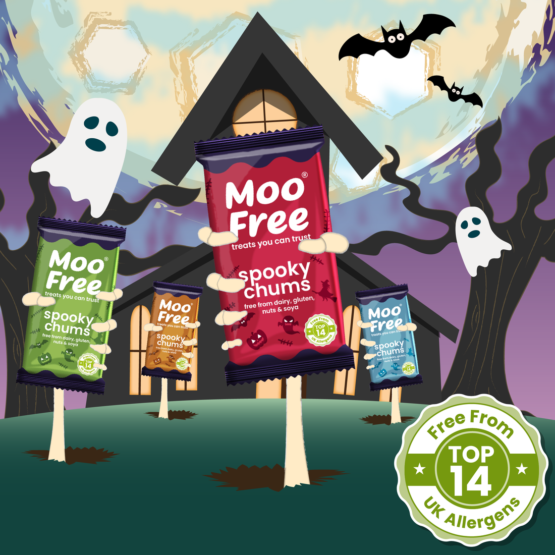 Halloween: Spooky Chums Bars (10 or 20)