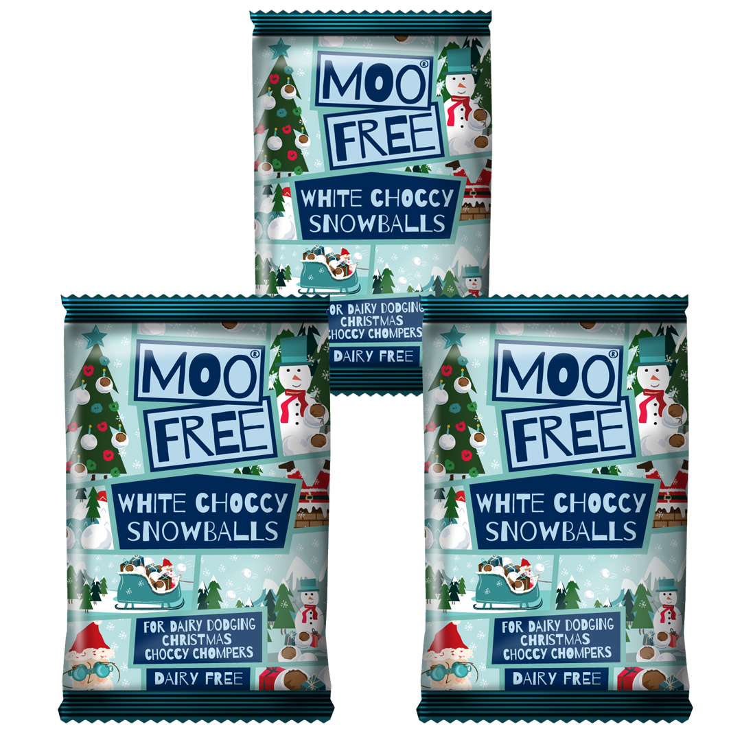 free-from white chocolate christmas snowballs