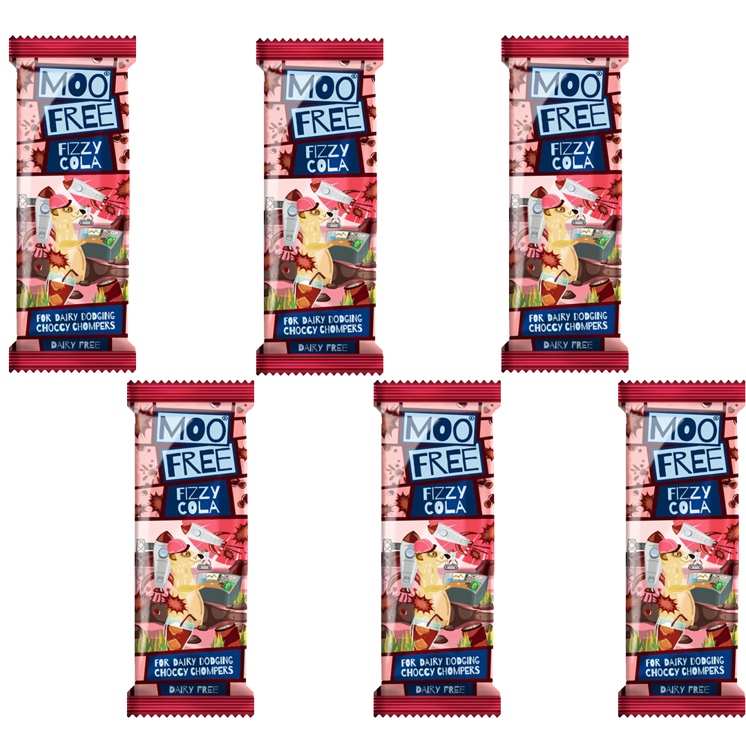 dairy free vegan fizzy cola chocolate bar uk