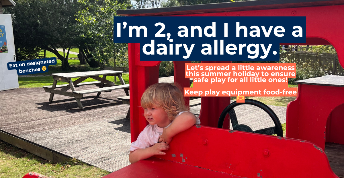 I'm 2, and I have a dairy allergy...
