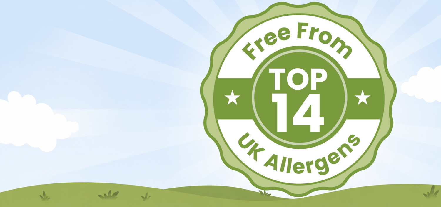 Moo Free is proud to introduce 'Free from the UK's top 14 allergens' status