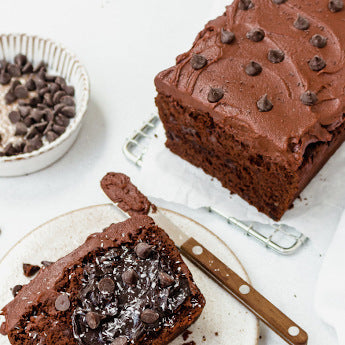 vegan triple choc banana bread recipe