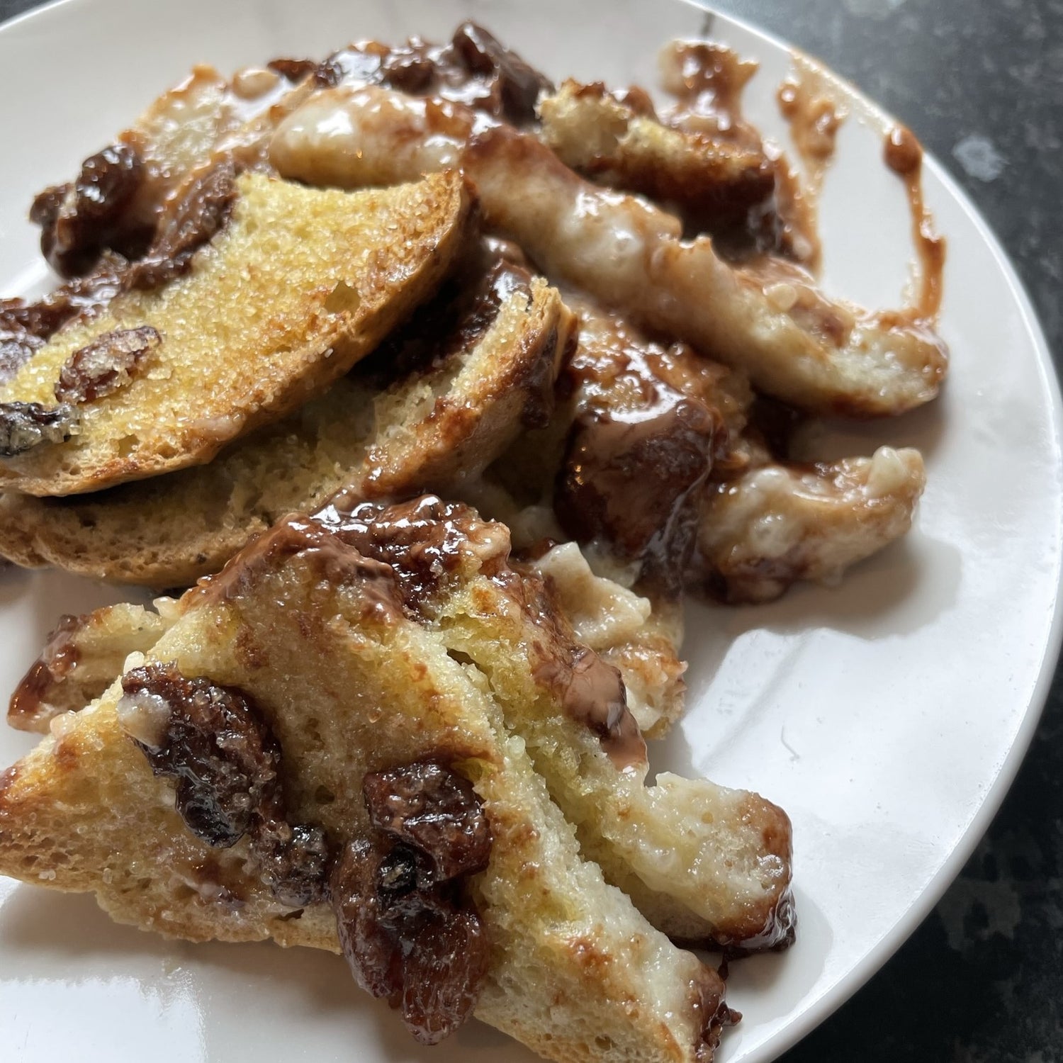 Chocolate Bread and Butter Pudding