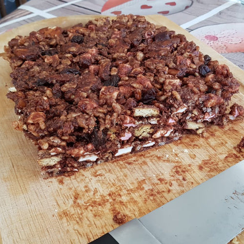 dairy free and vegan rocky road