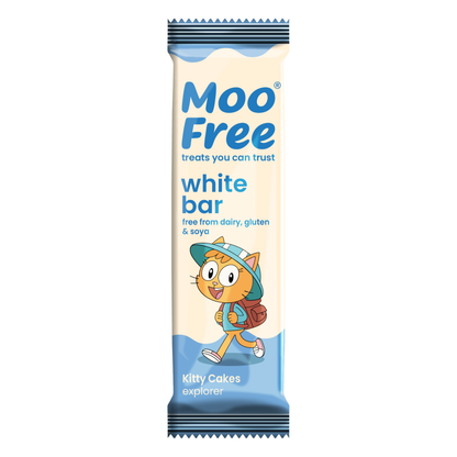 Mini Moo : Dairy Free &amp; Vegan White Chocolate Bars (20g)