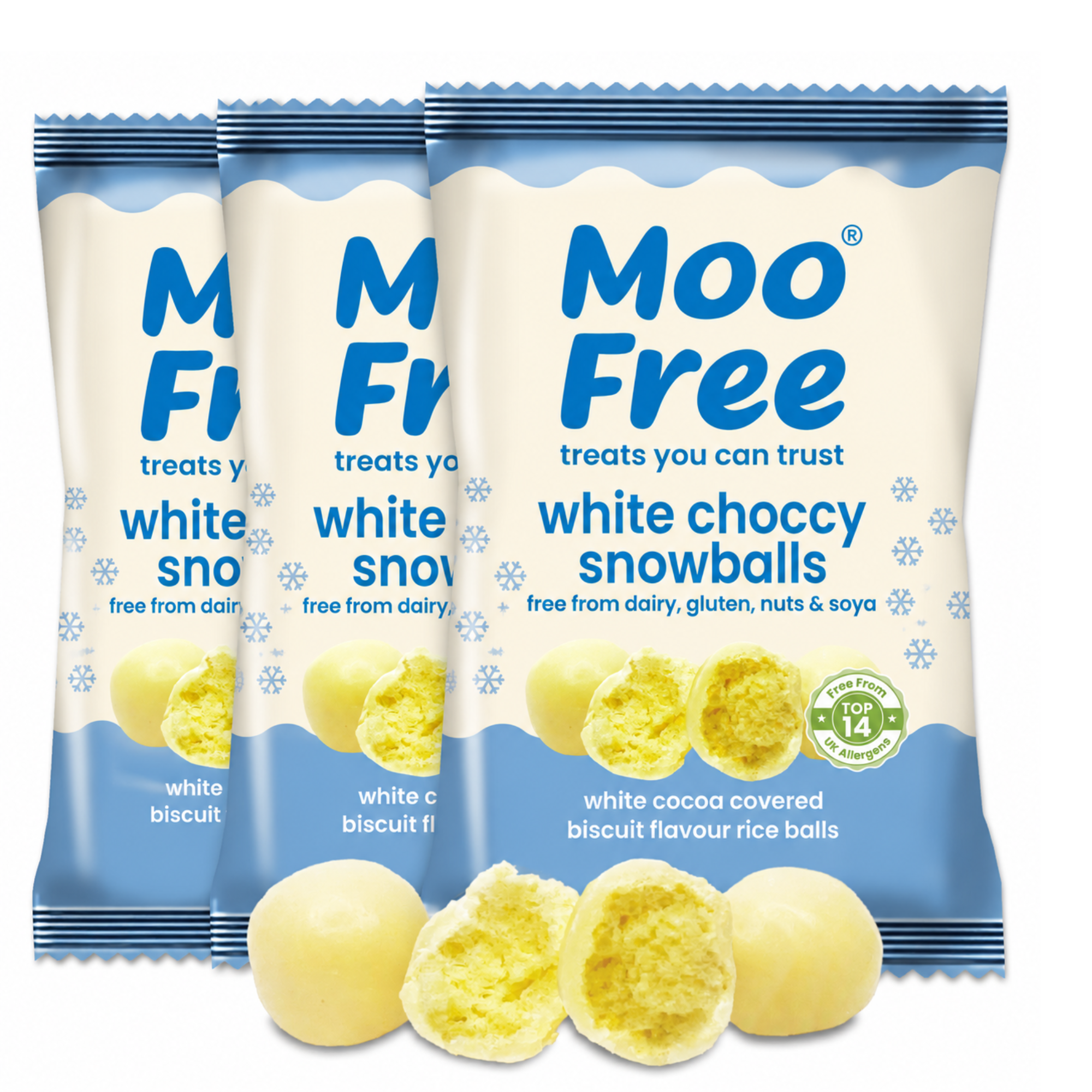 Christmas: White Choccy Snowballs x 3