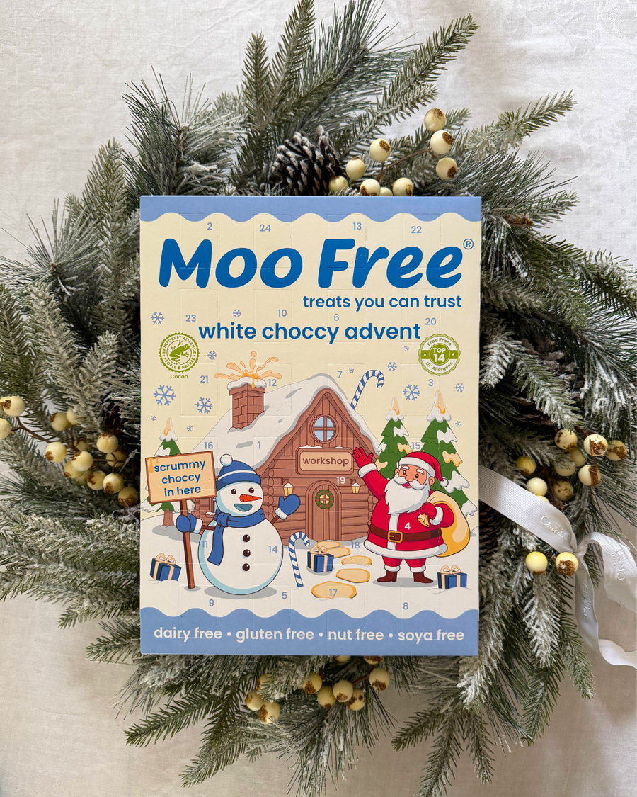 Christmas: Free-From White Choccy Advent Calendar (70g)