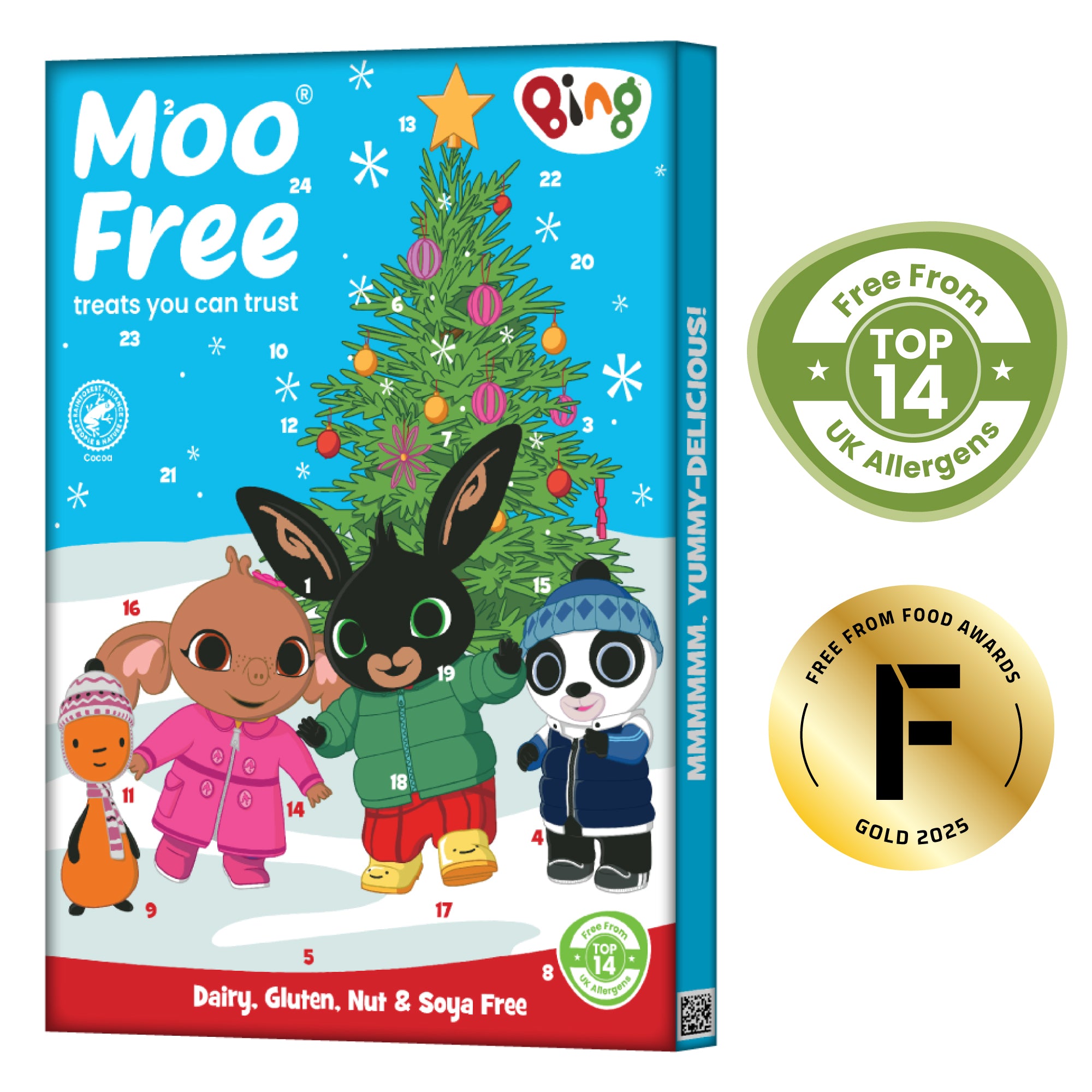 Christmas: Free-From Bing Milk Chocolate Advent Calendar
