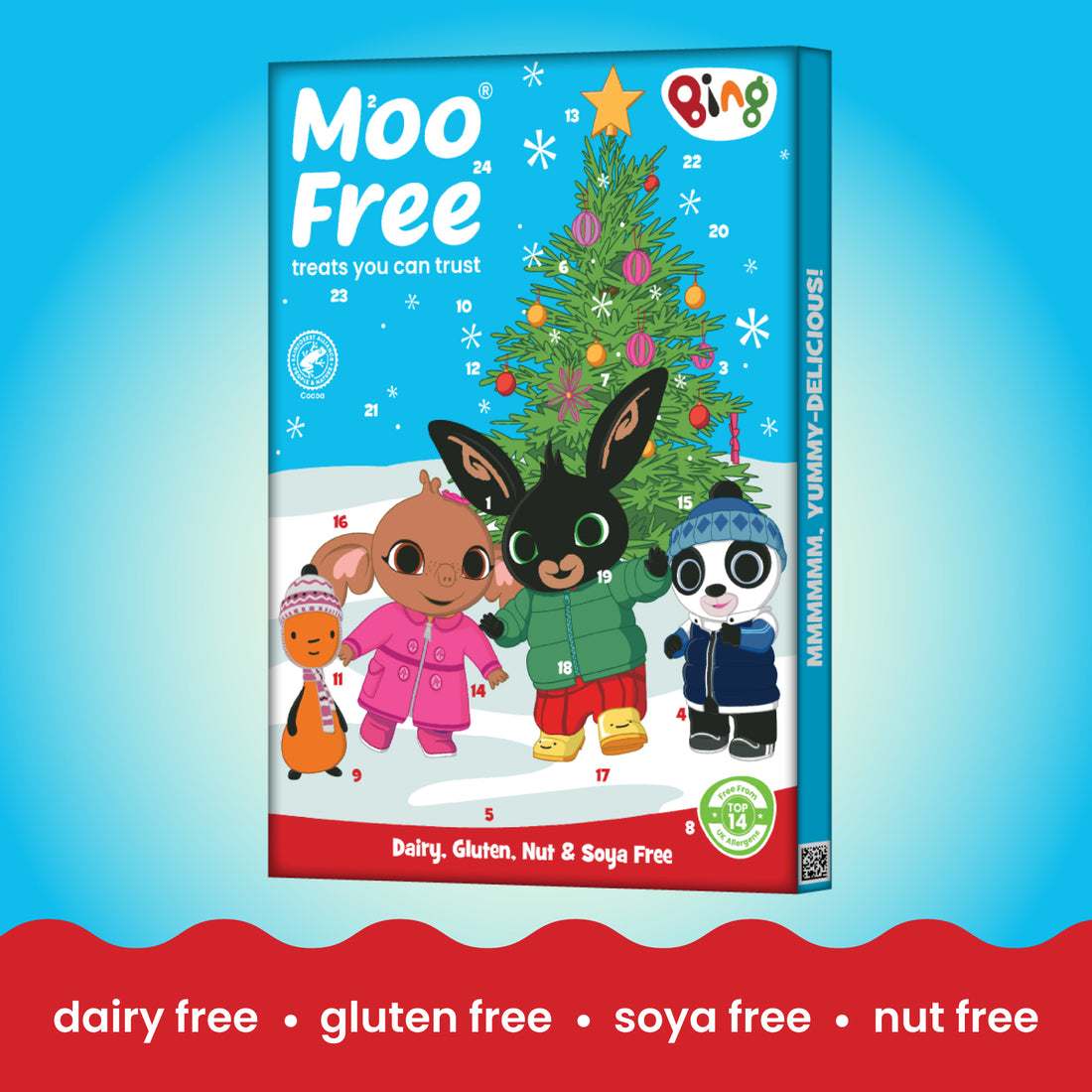 Christmas: Free-From Bing Milk Chocolate Advent Calendar