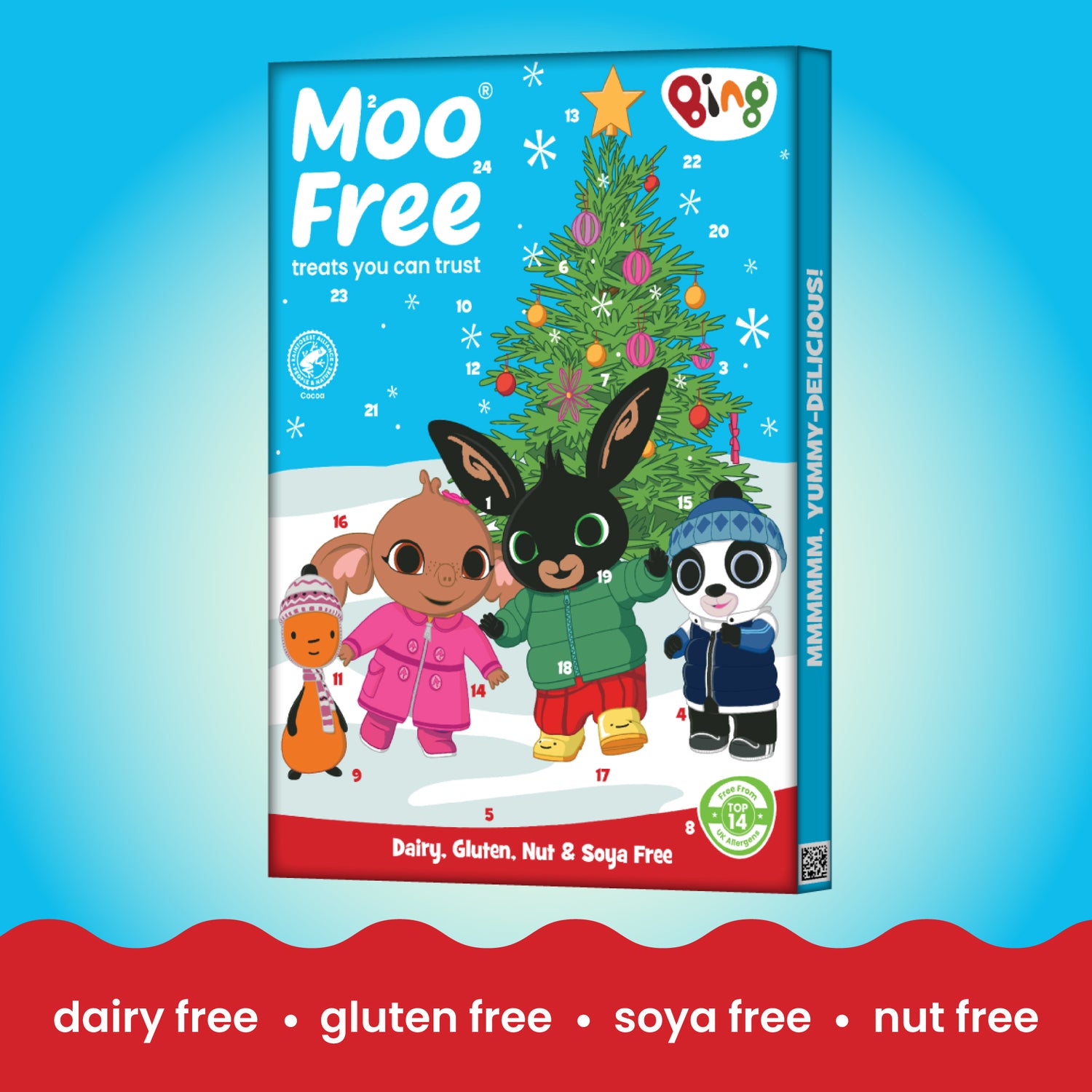 Christmas: Free-From Bing Milk Chocolate Advent Calendar