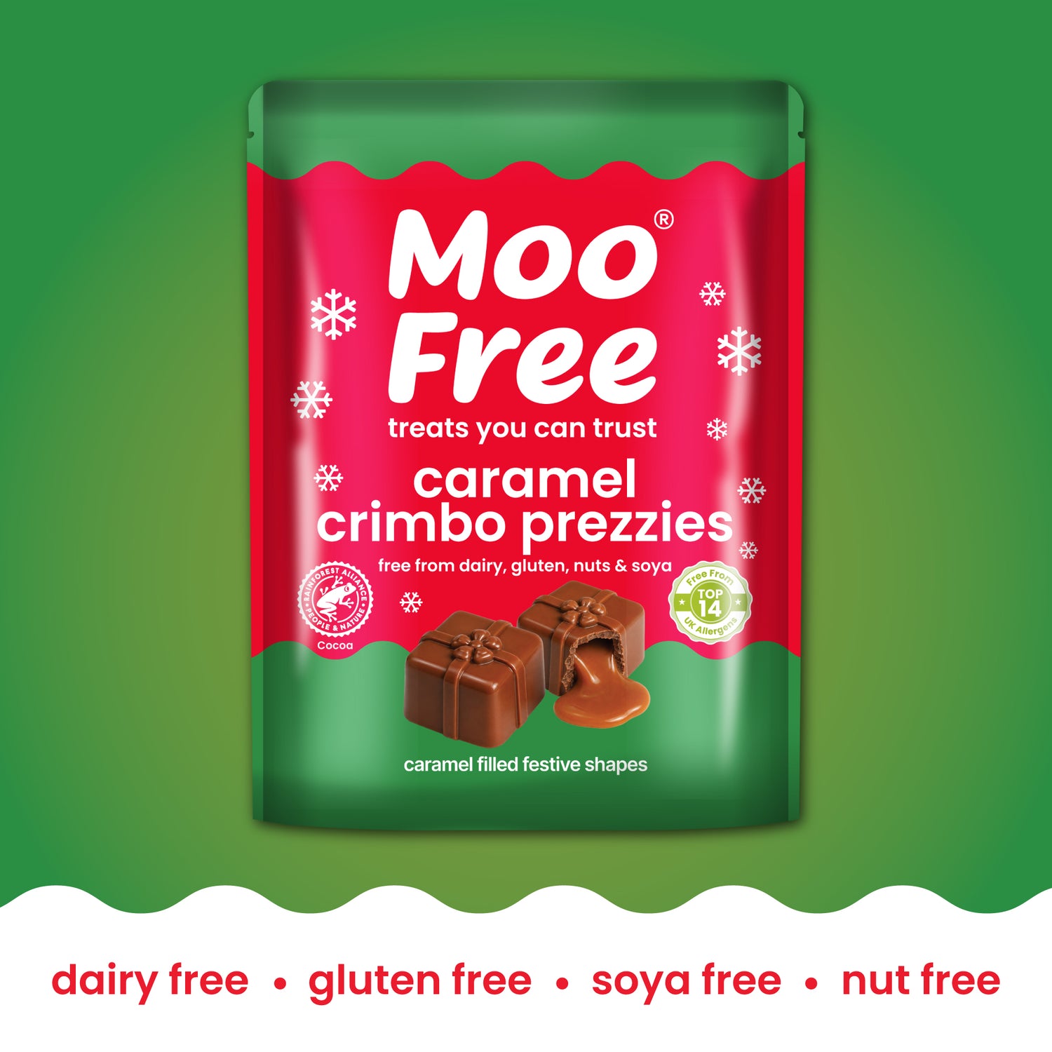 Christmas: Caramel Filled Crimbo Prezzies 65g