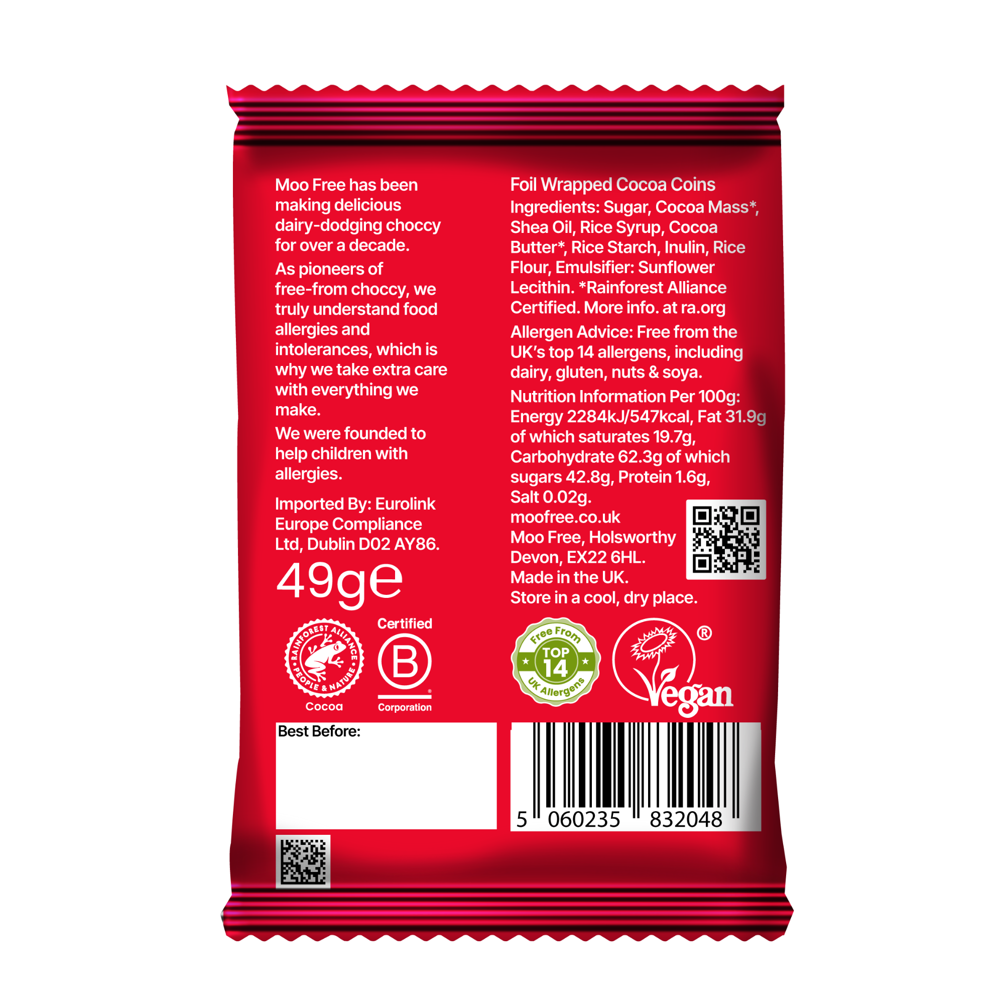 Christmas: Choccy Coins (49g)