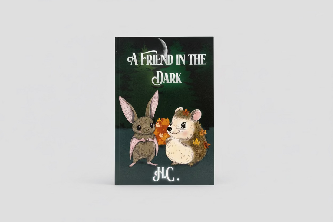 Book: A Friend In The Dark by H.C aged 7