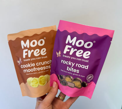 Free From &amp; Vegan: Cookie Crunch Moofreesas &amp; Rocky Road Bites Duo