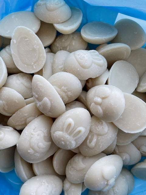 WONKY CHOC: White Choc Mini Spring Eggs
