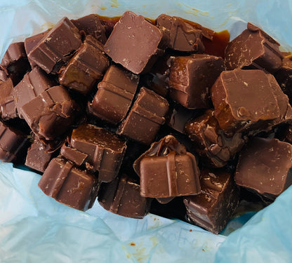 Wonky Choc Caramel Festive Shapes 500g