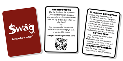 SWAG &quot;Gimme Ya Money&quot; Expansion Pack Card Game
