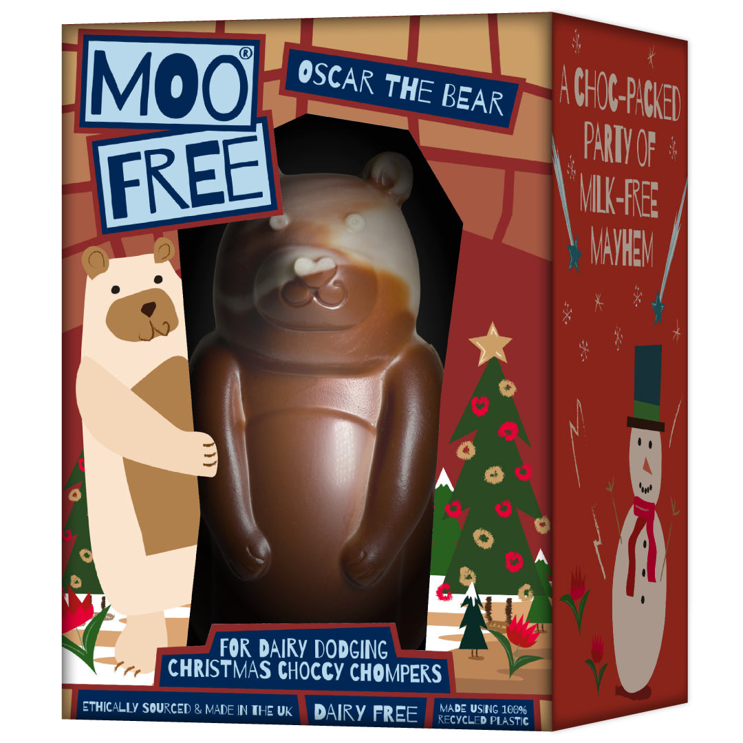 Christmas: Oscar the Bear Marbled Chocolate