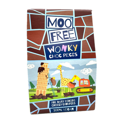 Wonky Choc Dairy Free Mini Bar Fizzy Orange 500g