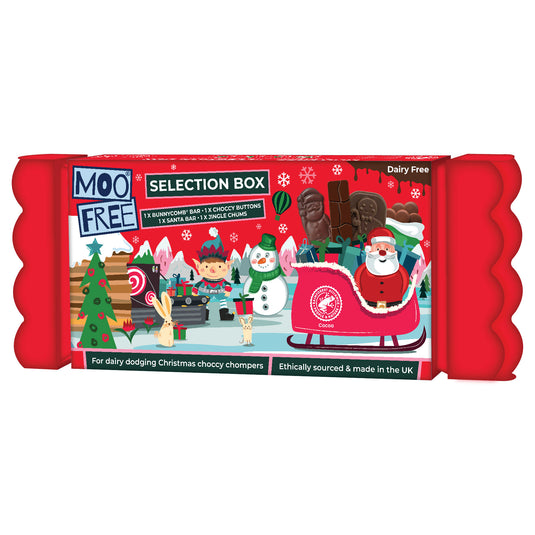 Moo Free Christmas Cracker Selection Box