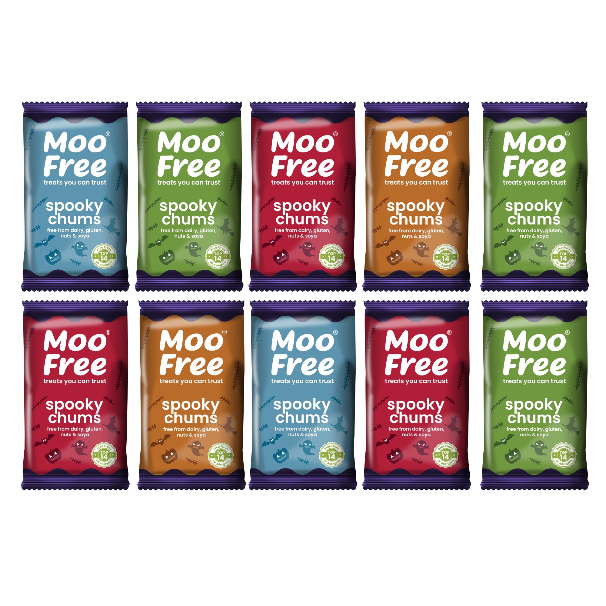 Halloween: Spooky Chums Bars x 10