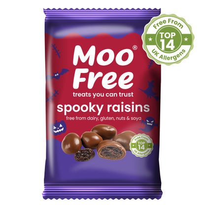 Halloween: Dairy Free &amp; Vegan Milk Spooky Raisins (25g)
