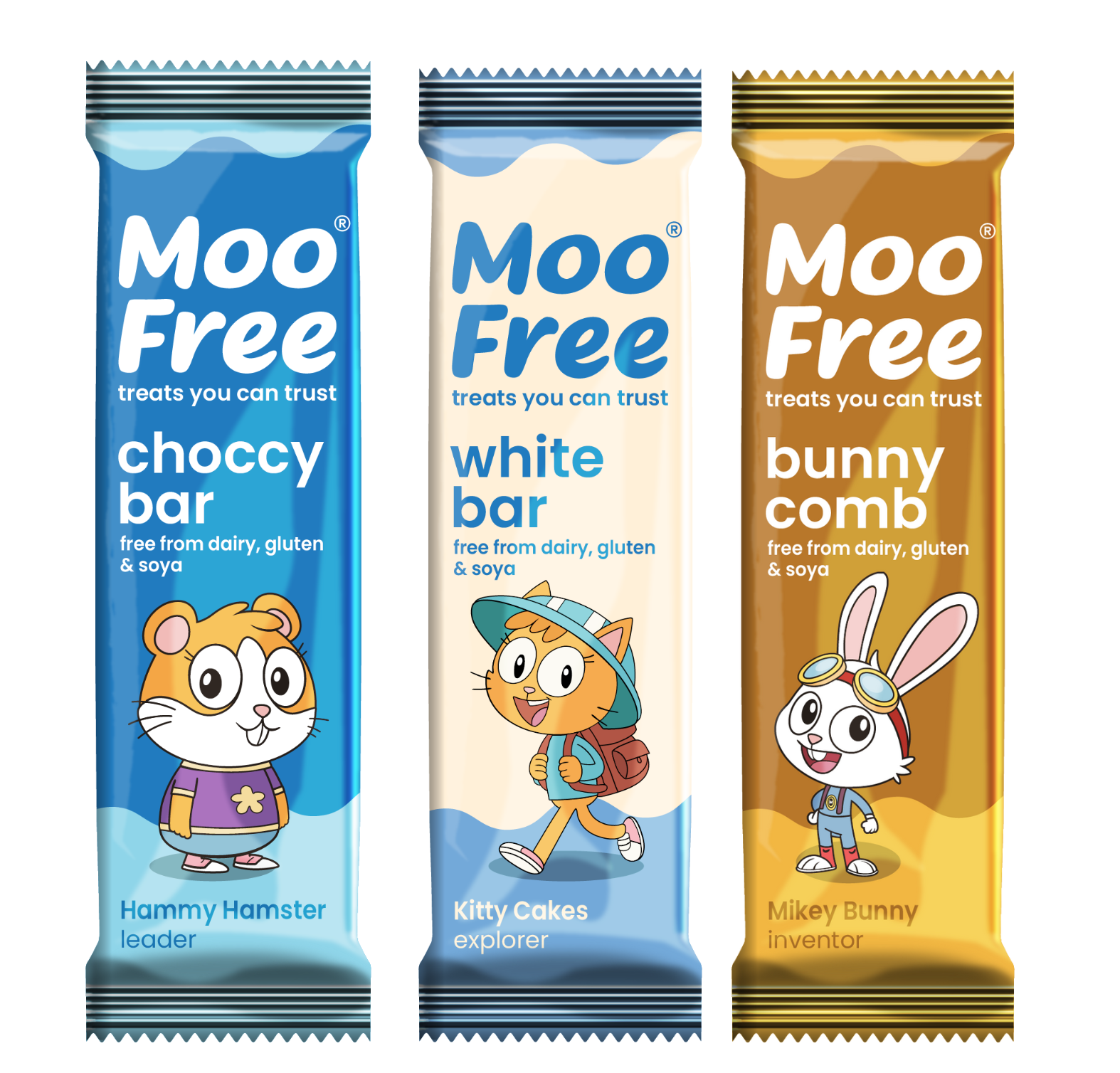 Mini Moo Bar: Chocolate Bar Selection Pack X 6