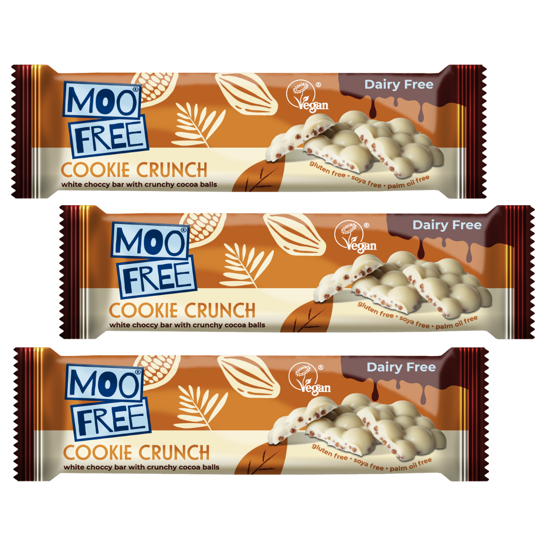 Dairy Free &amp; Vegan Cookie Crunch Bar x 3
