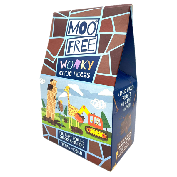 Wonky Choc: Dairy Free Moofreesas Bar Pieces (500g)