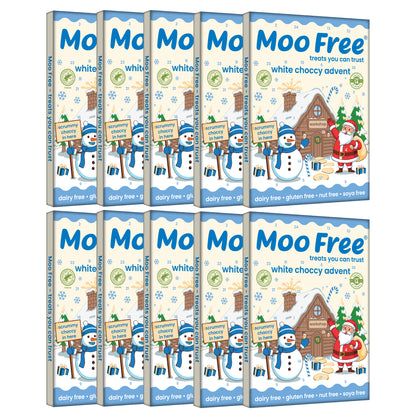 Christmas: Free-From White Choccy Advent Calendar (70g)