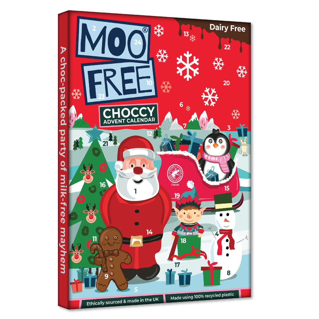 Christmas: Free-From Milk Choccy Advent Calendar